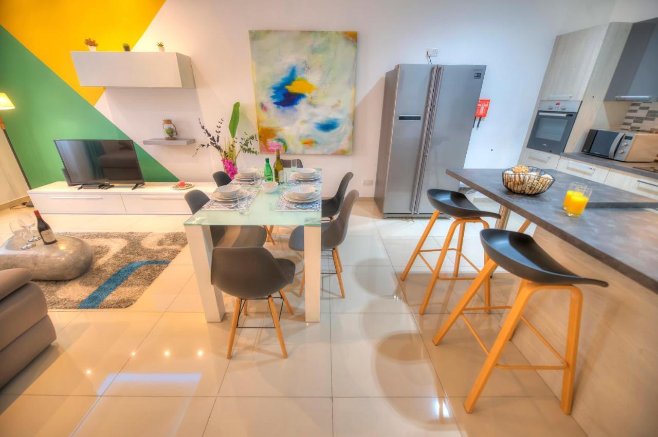 Spacious And Beautifully Furnished 3 Bedrooms/3Bathrooms Apartment With 2 Balconies Wvid1-1 Gzira Extérieur photo